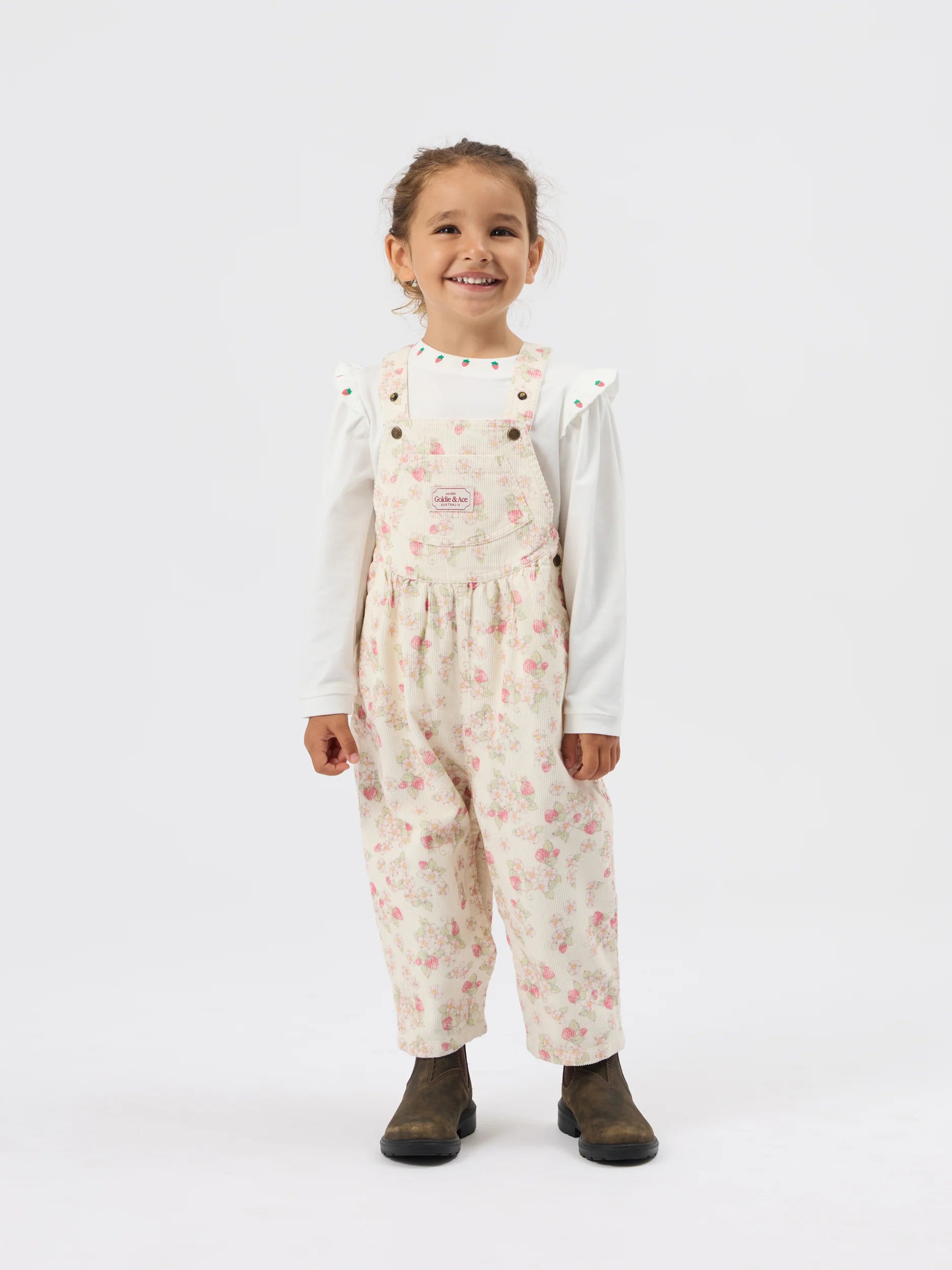 STRAWBERRY FIELDS GOLDIE VINTAGE OVERALLS | Goldie + Ace