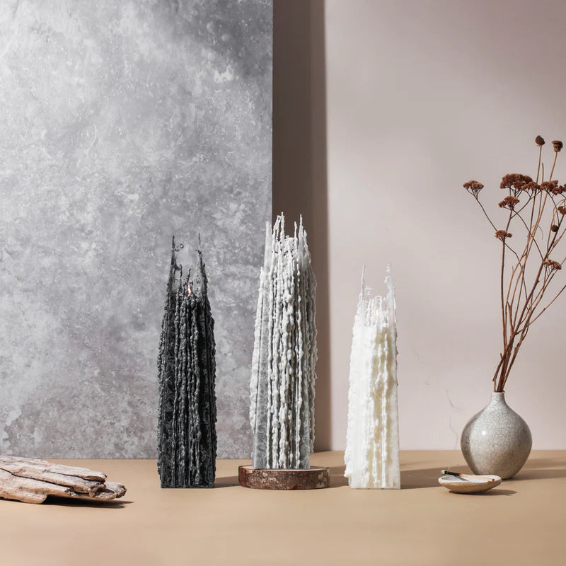 Black Iris Icicles | Living Light