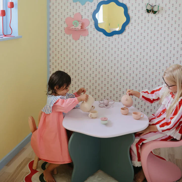Silicone Play Tea Set - Blush | Mushie
