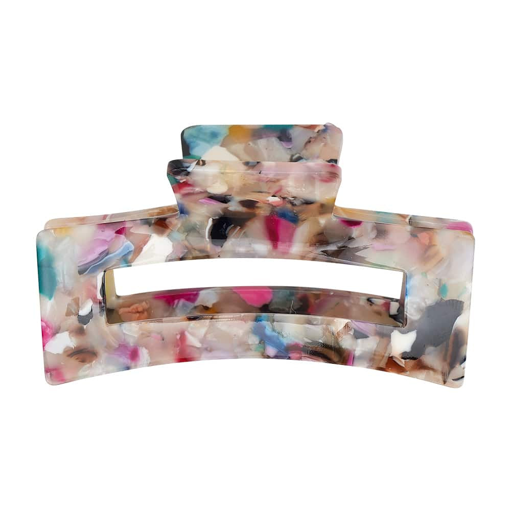 Jumbo Tamed Hair Claw - Gemstone | Annabel Trends