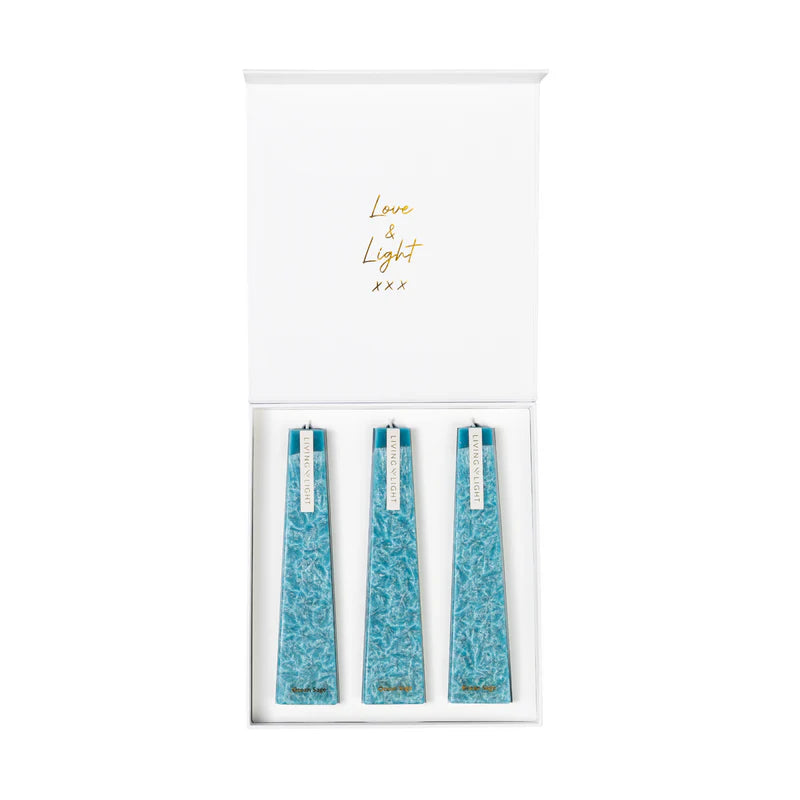Mini Icicle Trio Gift Sets - Ocean Sage | Living Light