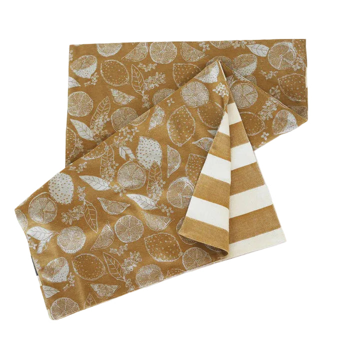 Lemon Marmalade Table Runner - Golden Yellow | Raine & Humble