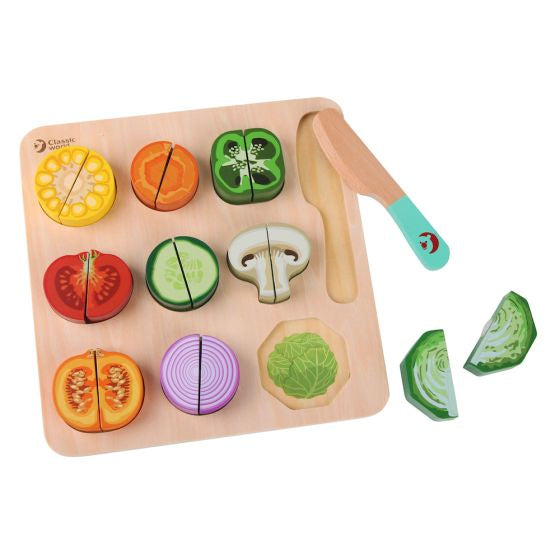 Cutting Vegetables Puzzle | Classic World