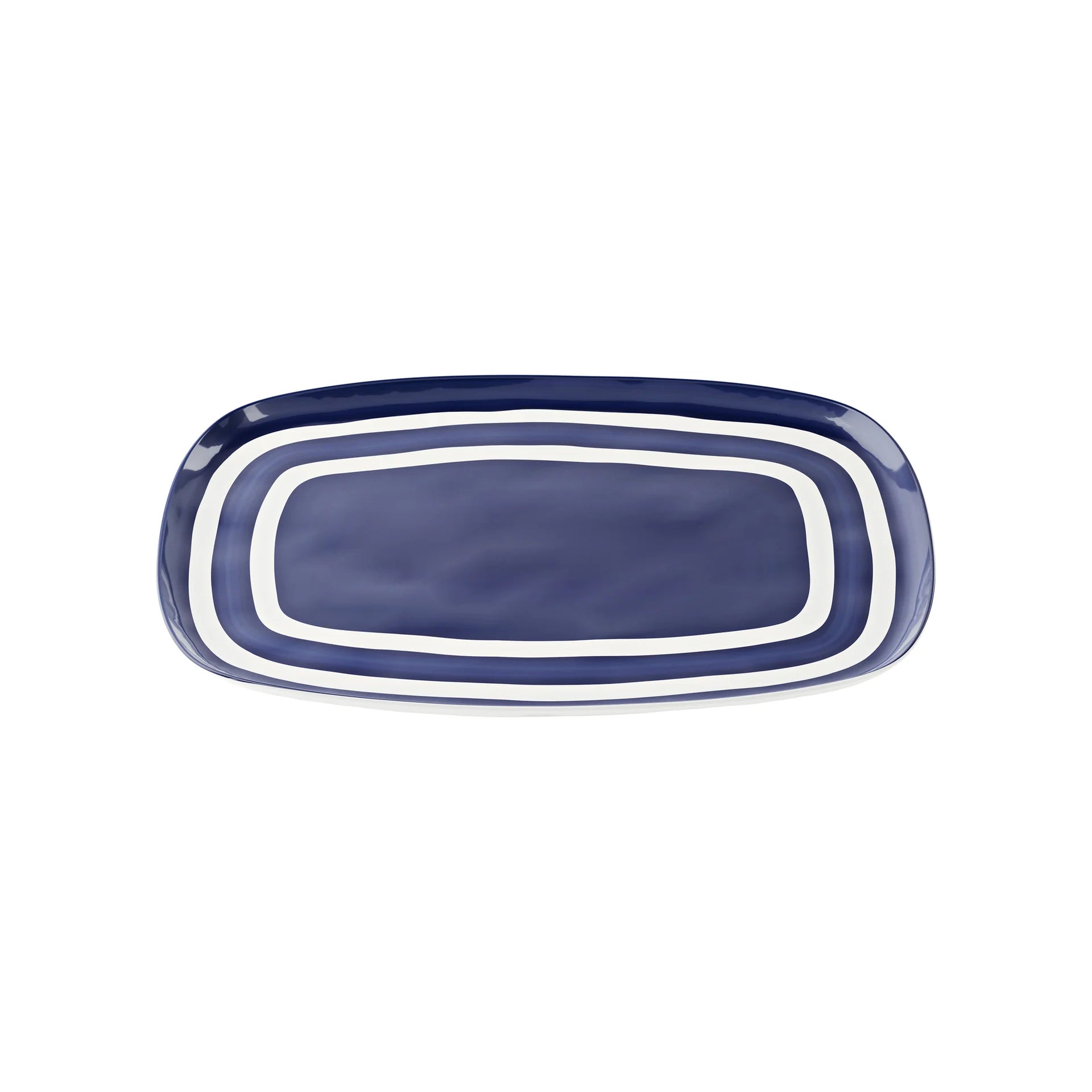 Riviera Rectangle Tray - Extra Large - Med Blue | Guzzini