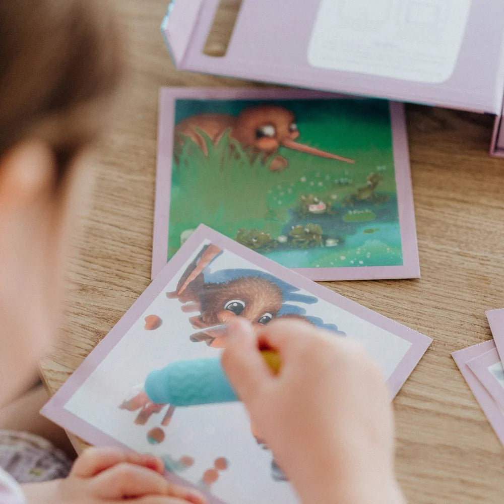 Kuwi & Friends - Magic Water Cards - Kuwi's Huhu Hunt | Illustrated Publishing