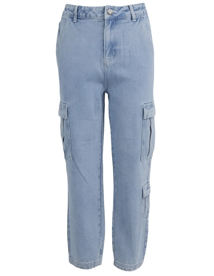 Avery Cargo Jeans | Eve Girl
