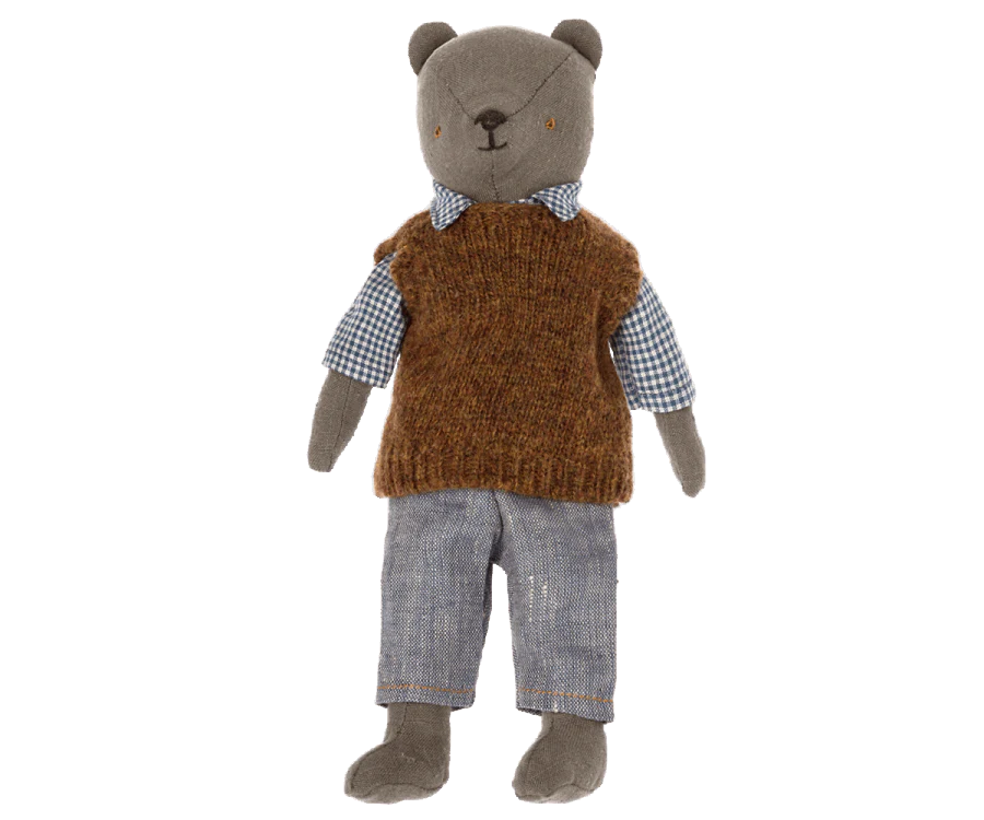 Shirt, Slipover and Pants for Teddy Dad | Maileg