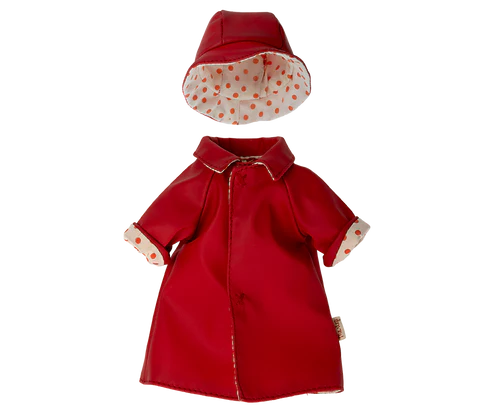 Rain Coat & Hat for Teddy Mum | Maileg