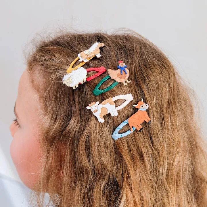 Fun Farm Mini Clips - Bright Multi | Mimi & Lula
