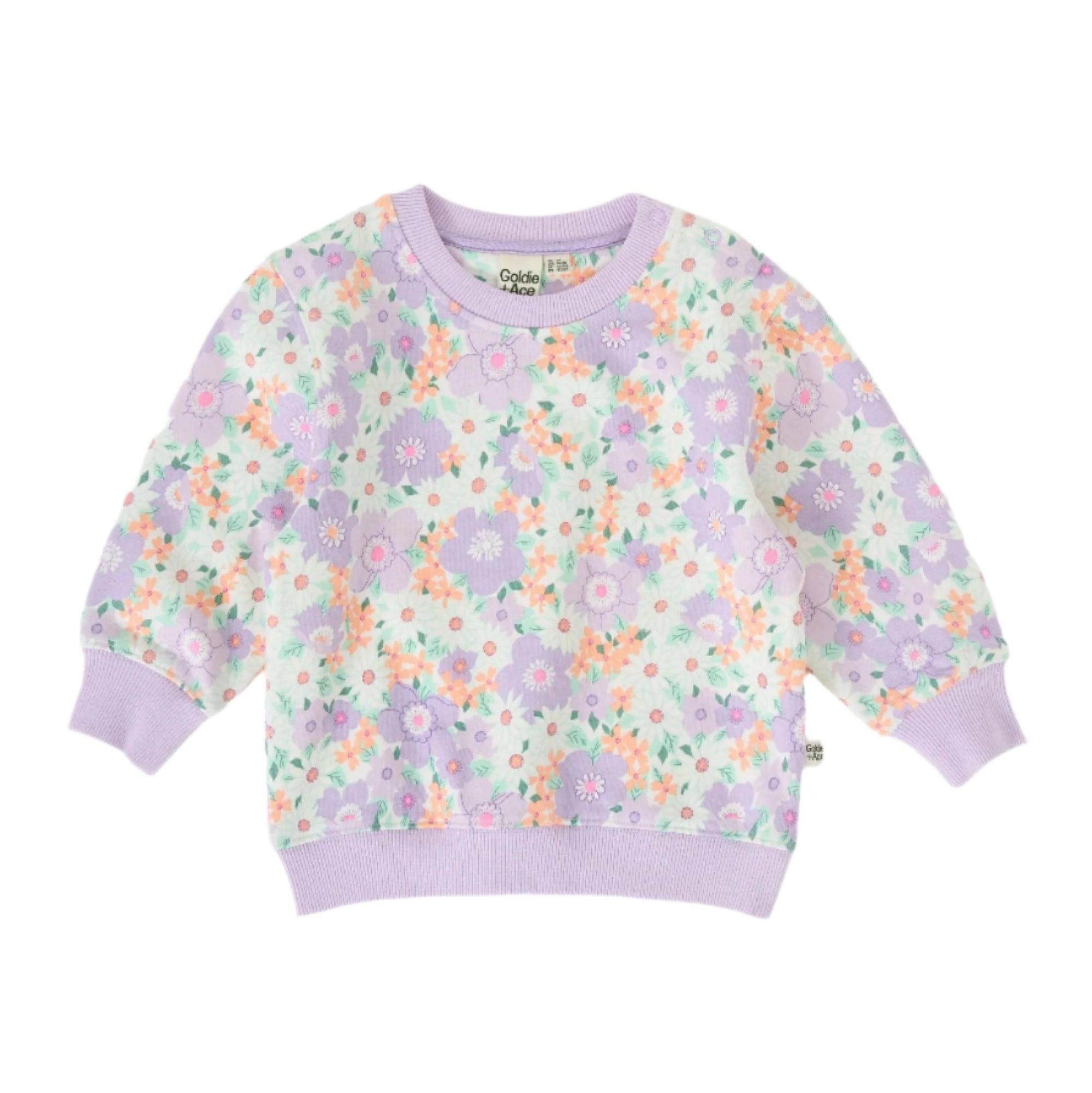 FLORA RELAXED TERRY SWEATER | Goldie + Ace