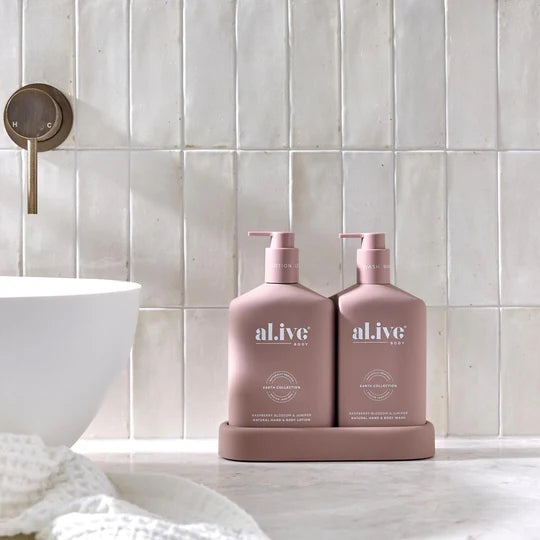 Wash & Lotion Duo - Raspberry Blossom & Juniper | Al.ive