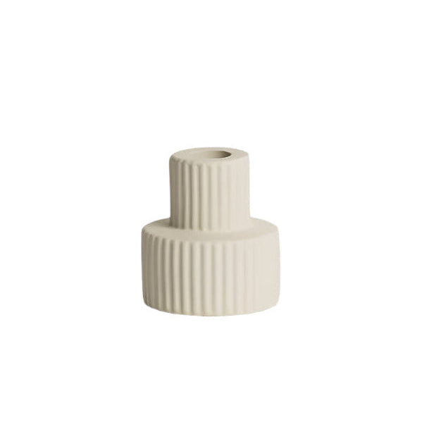 Merdeka Candle Holder - Cashmere | Ned Collections