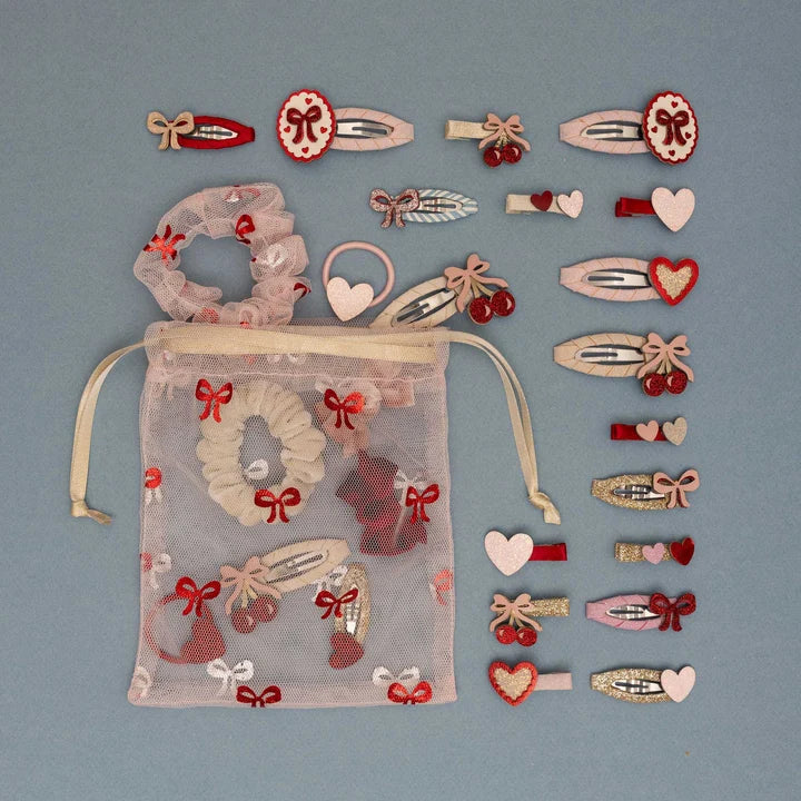 Cherries Salon Clips - Pink | Mimi & Lula