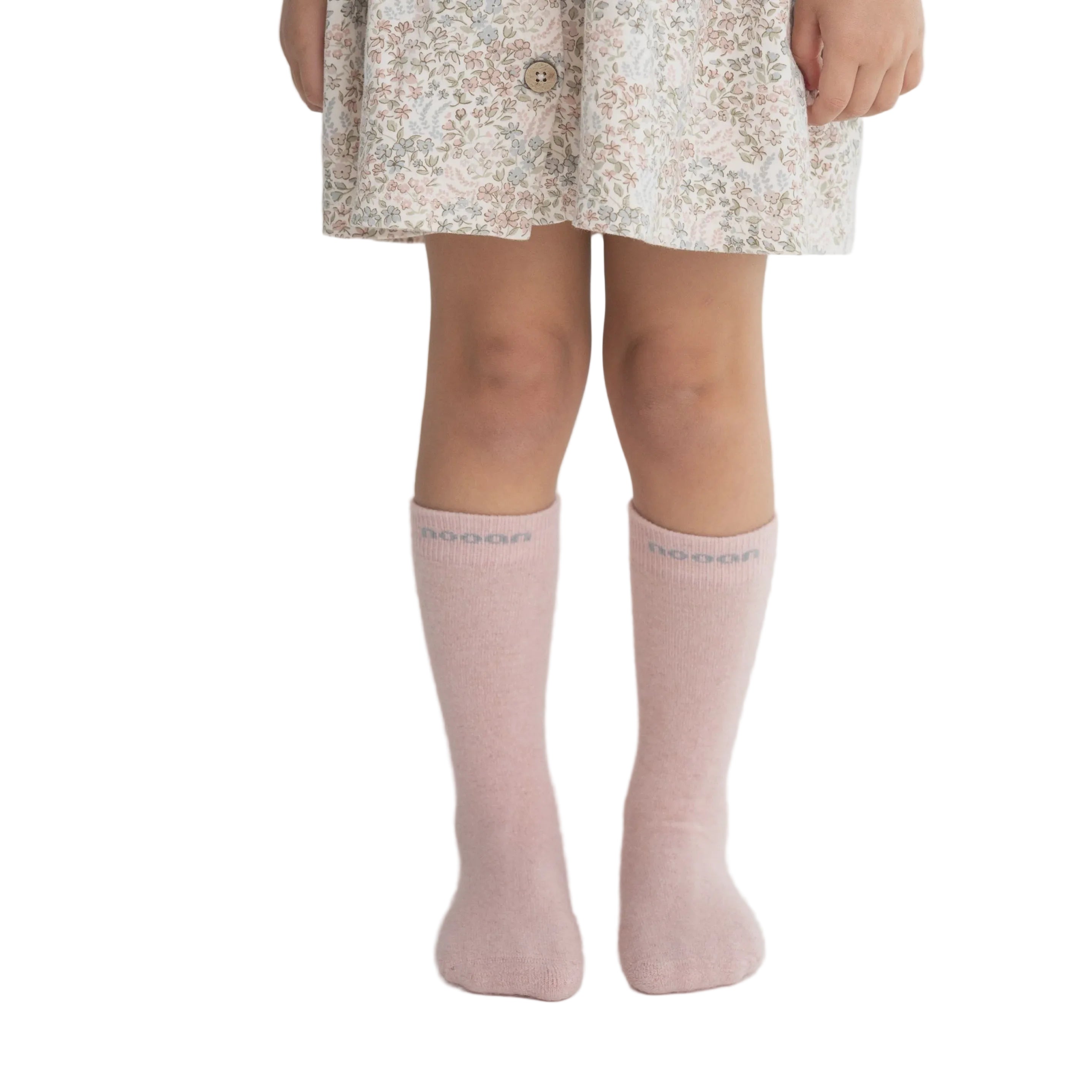 Huka Junior Possum Merino Wool Socks - Rose Water | Nooan