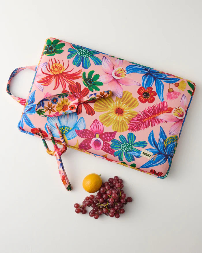 Wild Flowers In Bloom Garden Kneeling Mat One Size | Kip & Co