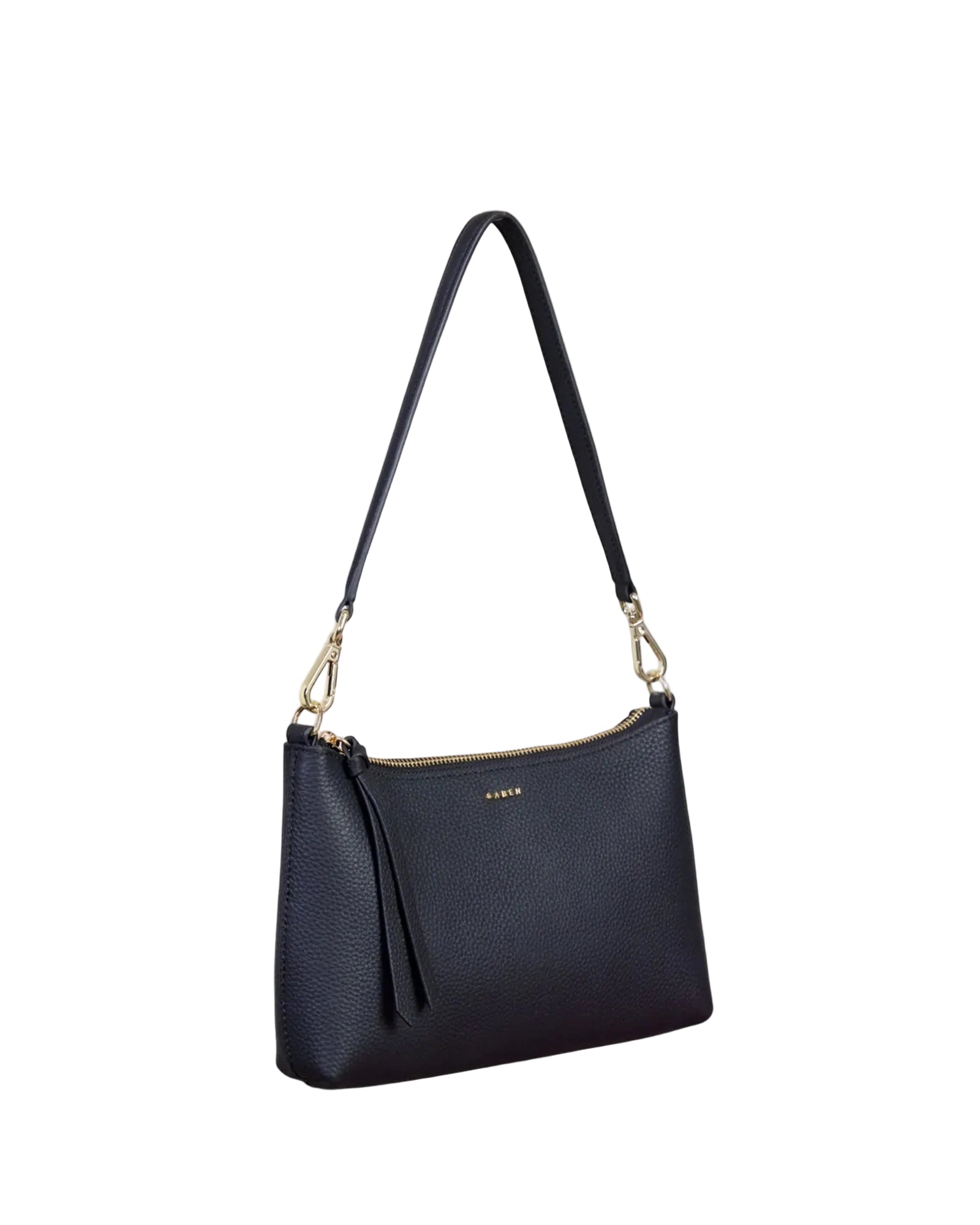 Haven Shoulder Bag - Black | Saben
