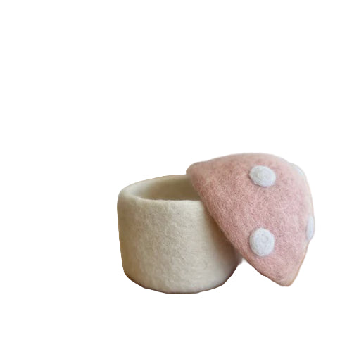 Mini Toadstool Trinket Box - Blush | SHEEP-ish