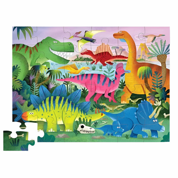 36 Piece Floor Puzzle Dino Land | Crocodile Creek