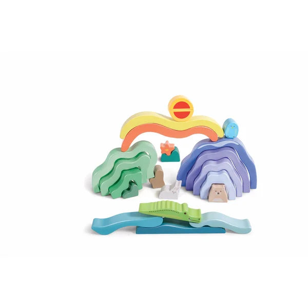 Nature Scene Stacking Blocks | Hape