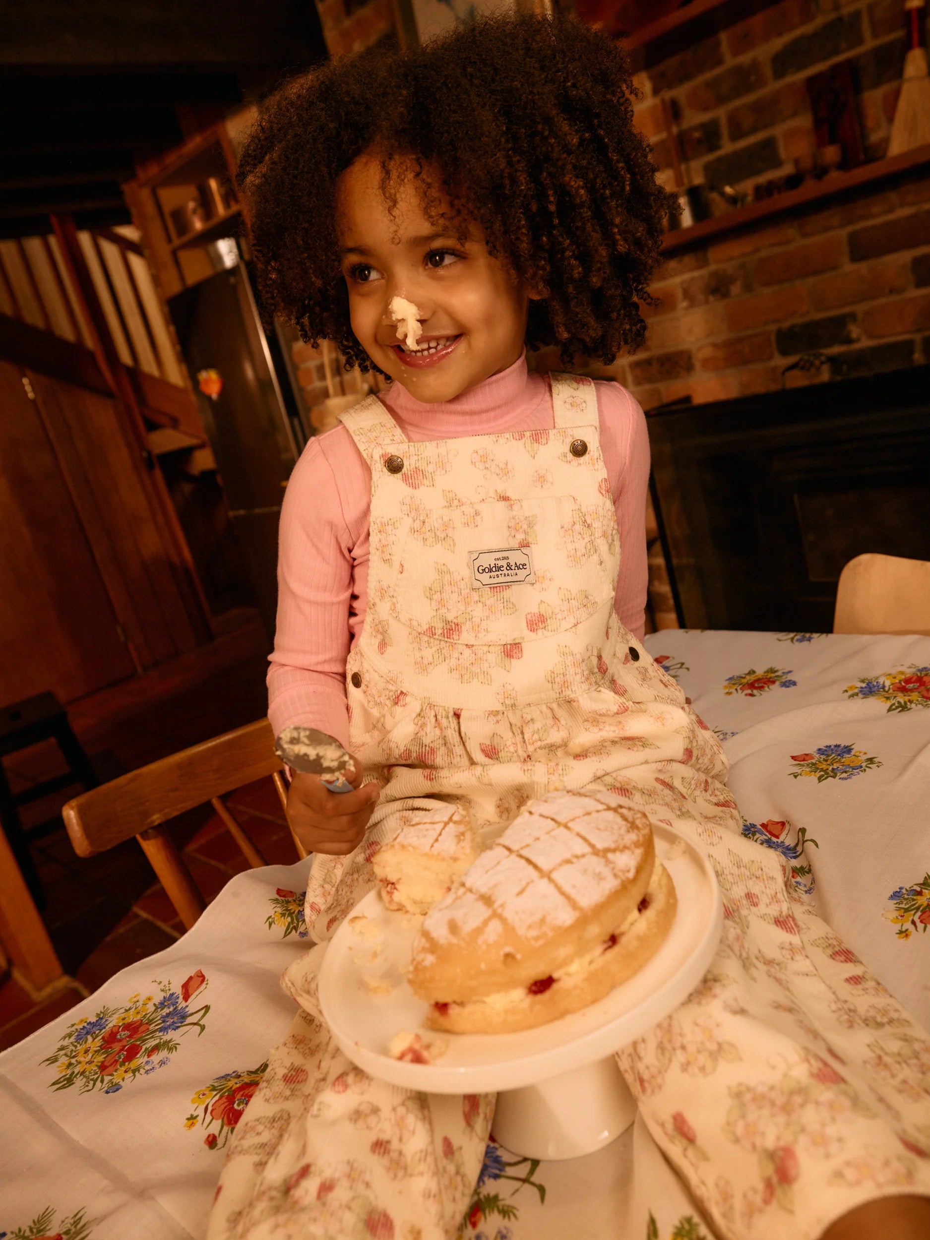 STRAWBERRY FIELDS GOLDIE VINTAGE OVERALLS | Goldie + Ace