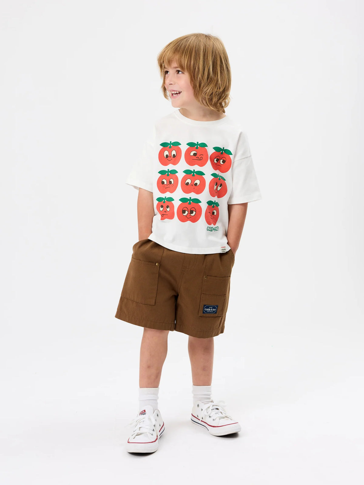 Carpenter Short - Brown | Goldie + Ace
