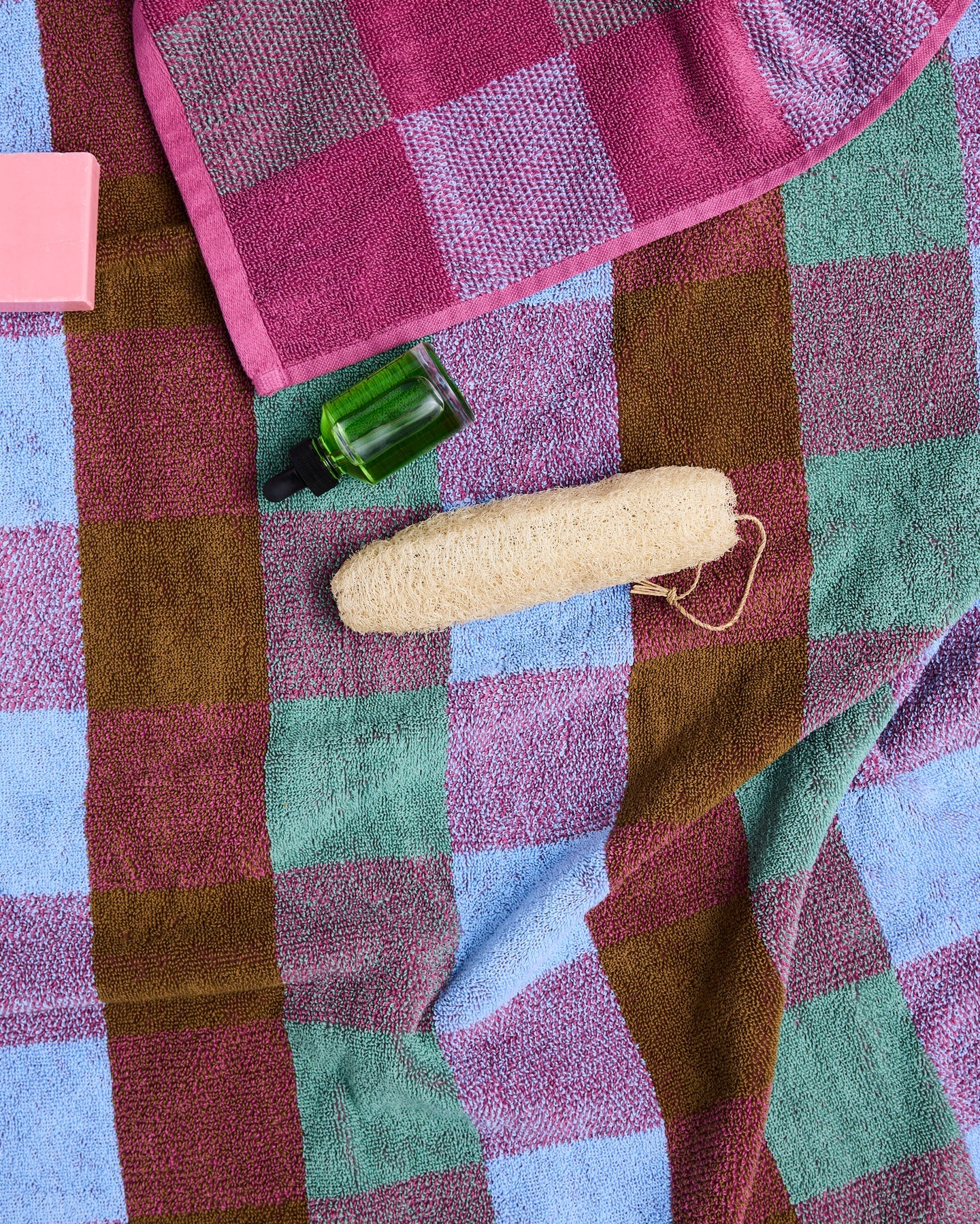 Bondi Tartan Terry Bath Sheet | Kip & Co