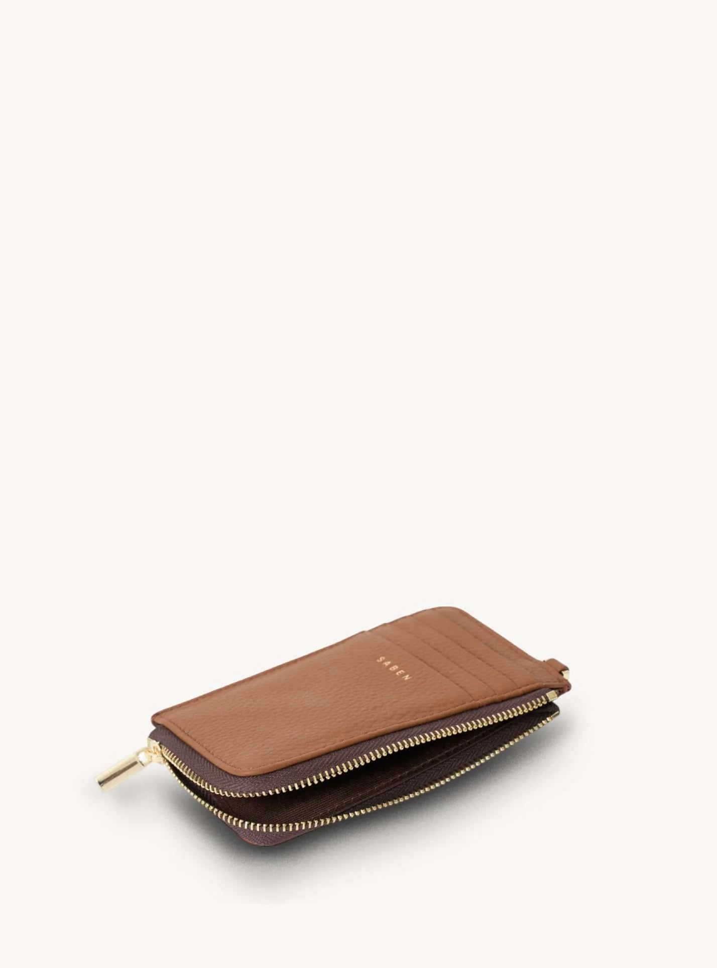 Winona Card Holder Tan | Saben