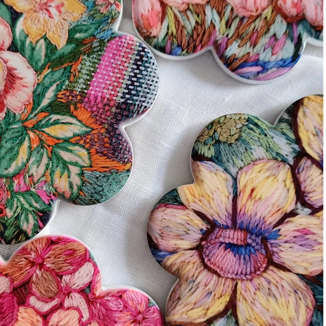 Coaster Set Of 4 - Meadow | Fleur Woods