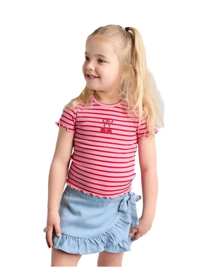 Betty Rib Tee || Pink | Eve Girl