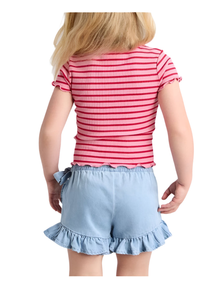 Betty Rib Tee || Pink | Eve Girl