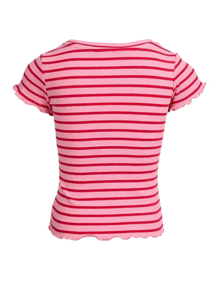 Betty Rib Tee || Pink | Eve Girl