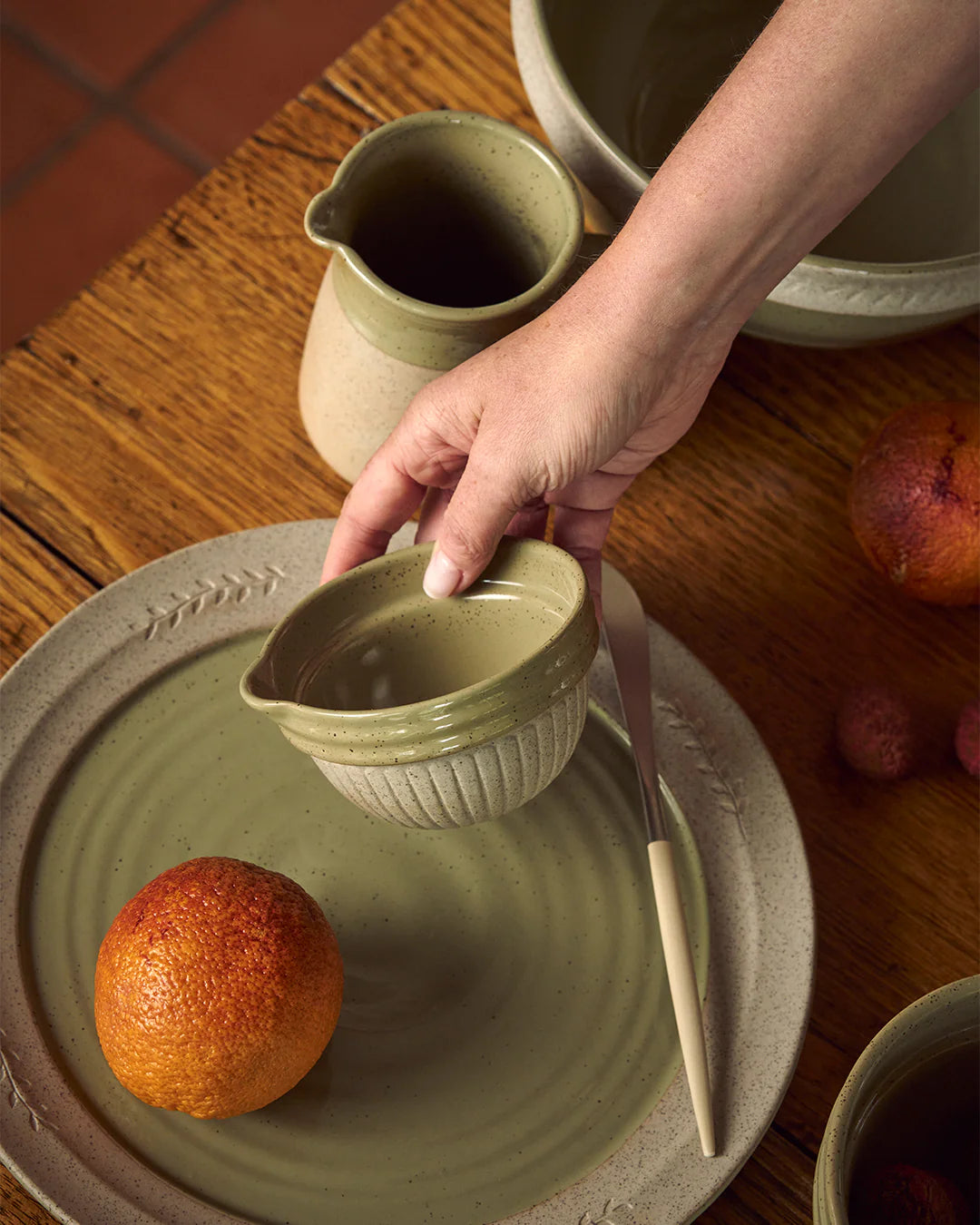 Scallop Bowl - 11cm Peppercorn - Kitchen Life | Robert Gordon