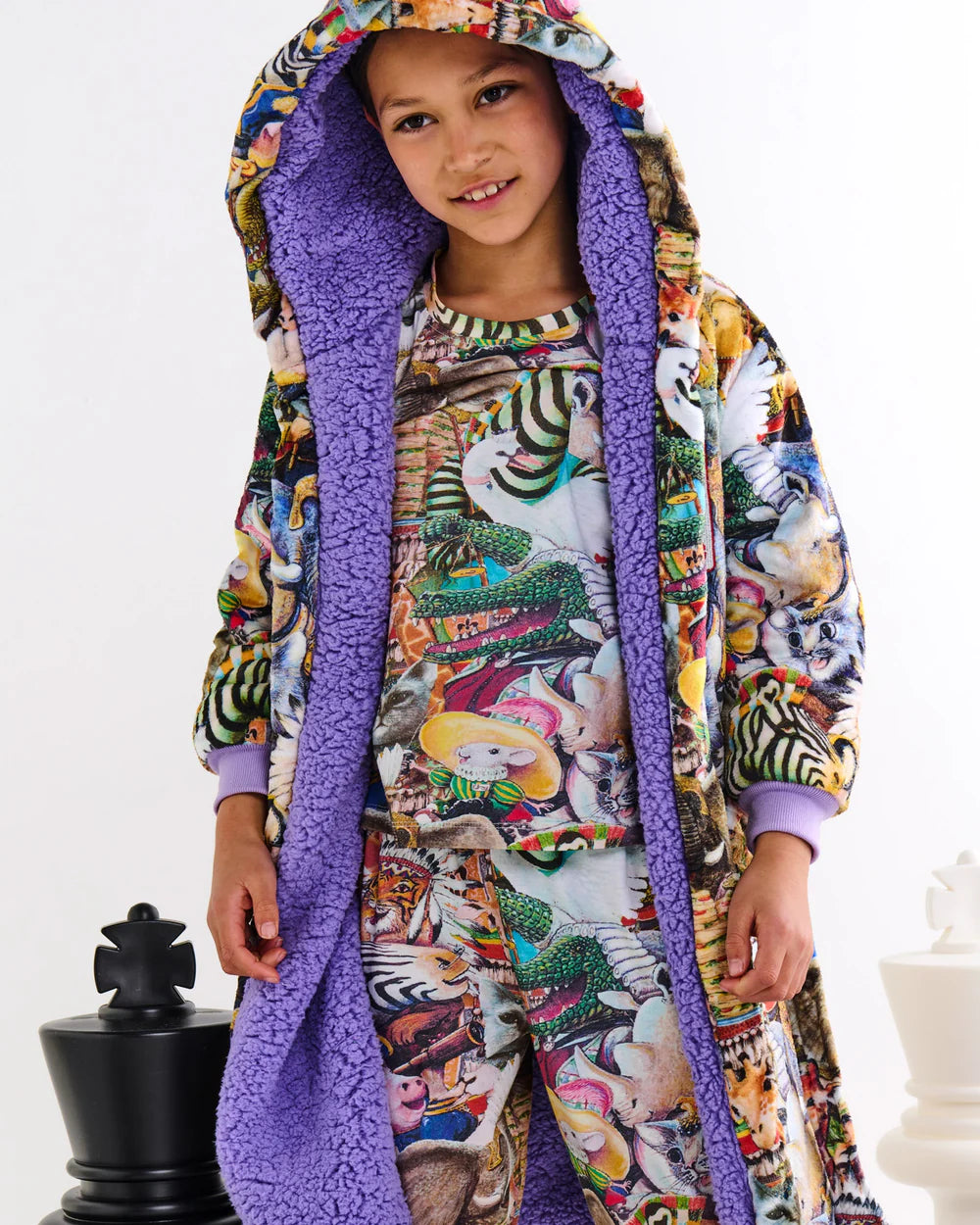 Kip&Co x Eleventh Hour You're Invited Kuddle Kids Robe