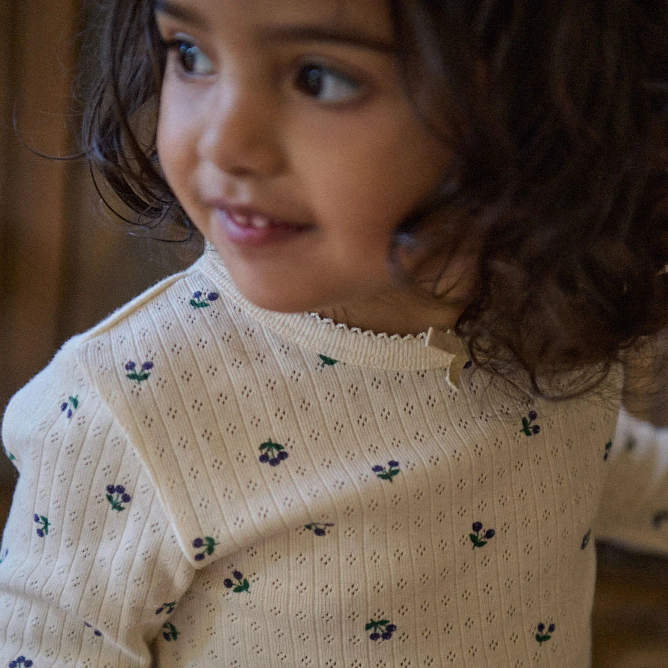 2PC LONG SLEEVE PYJAMAS - Winter Berry Print | Nature Baby