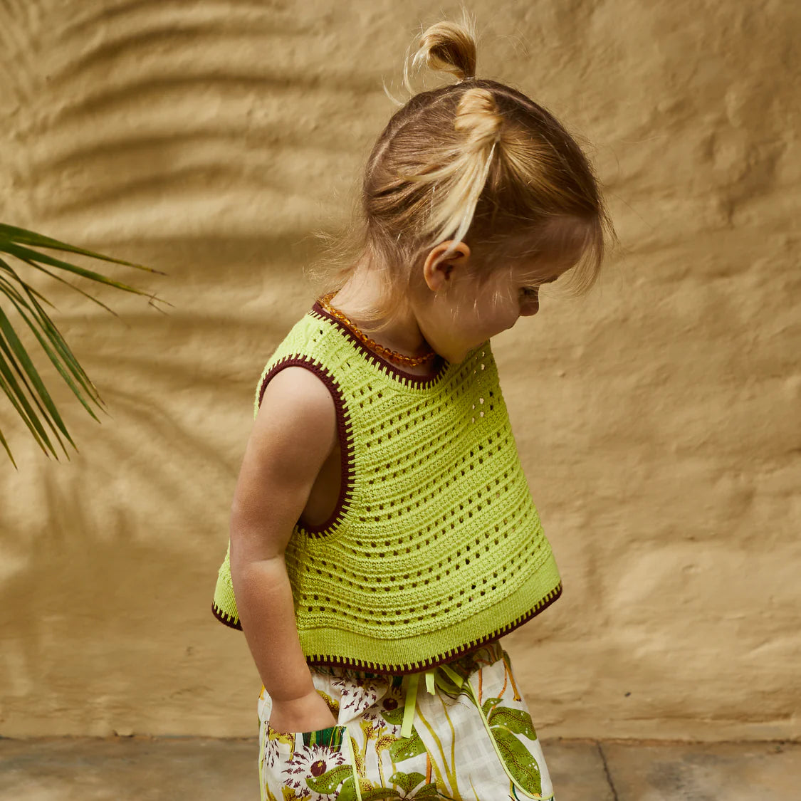 Natalina Kids Knit Top - Zest | Sage x Clare