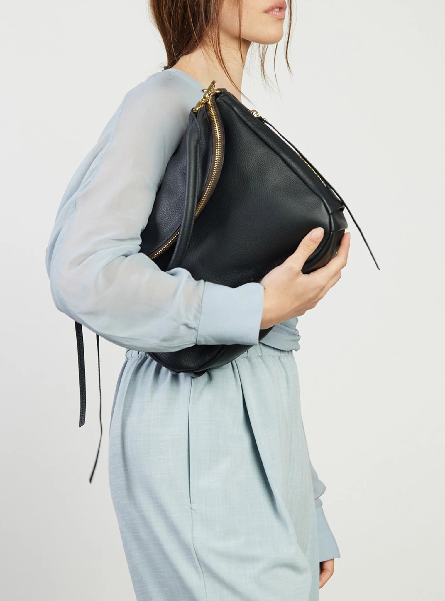 Frankie Shoulder Bag - Black | Saben