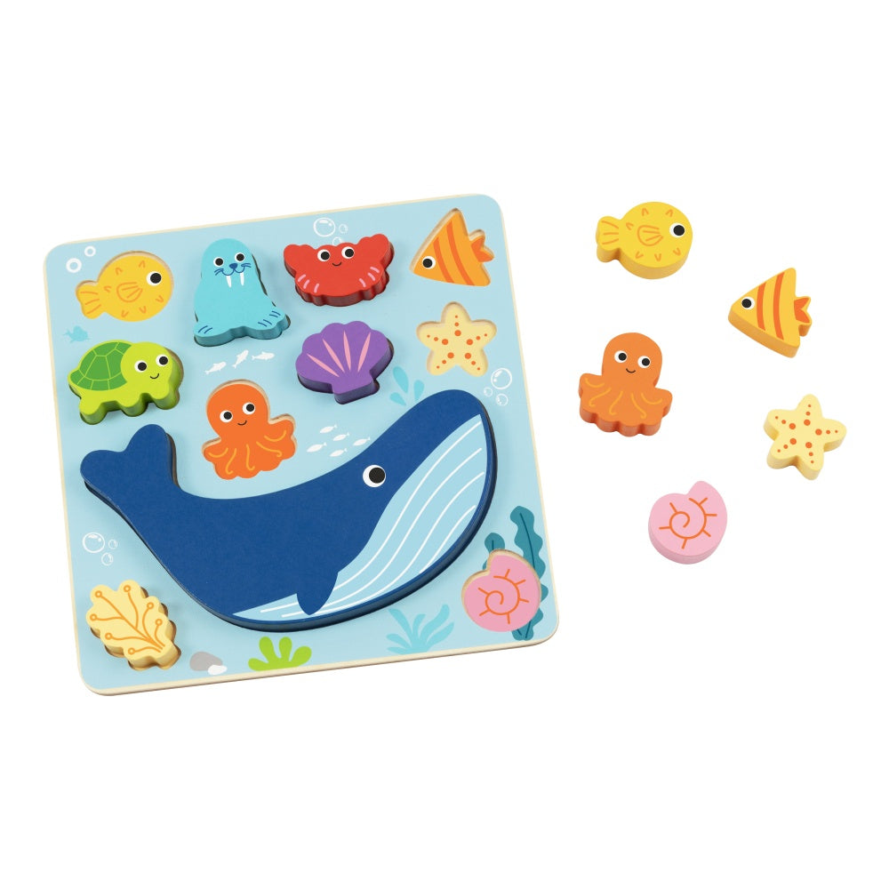 2 In 1 Balance Puzzle - Ocean | Hi Pando