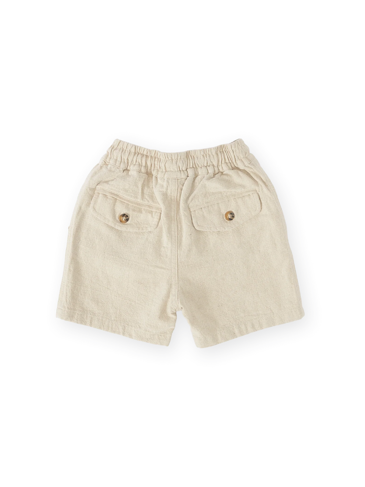 Cotton Linen Shorts - Natural | Goldie + Ace