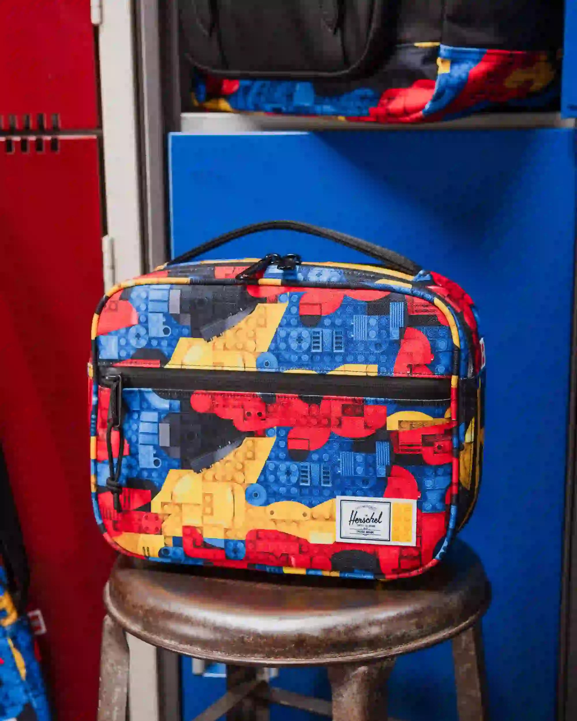 LEGO Pop Quiz Lunch Box - Abstract Bricks