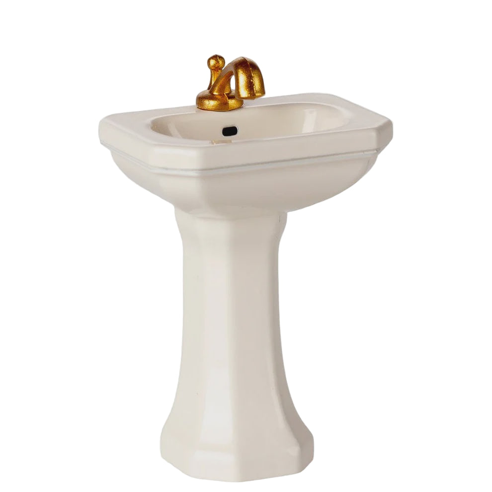 Bathroom Sink Mouse Off White | Maileg
