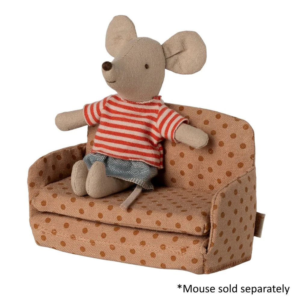Sofa Bed Mouse Dots | Maileg
