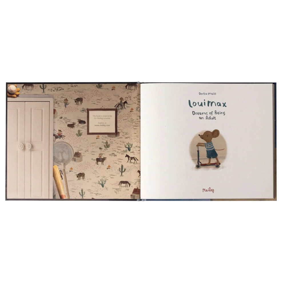 Louimax Dreams of Being an Adult Book | Maileg