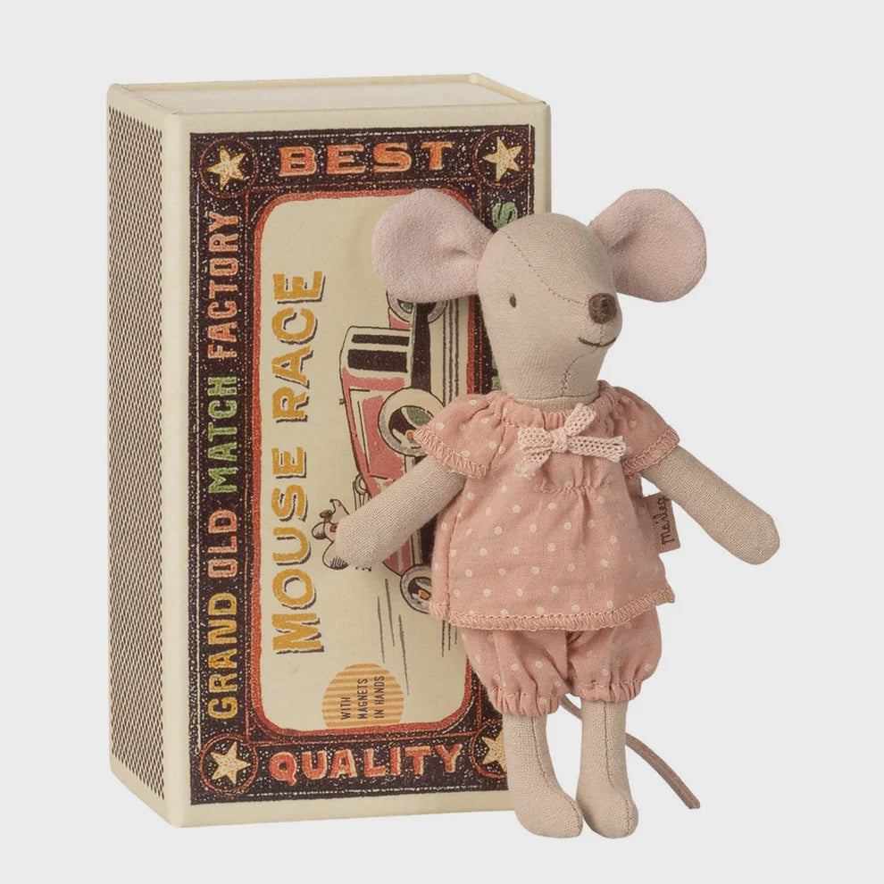 Big Sister Mouse in Matchbox | Maileg