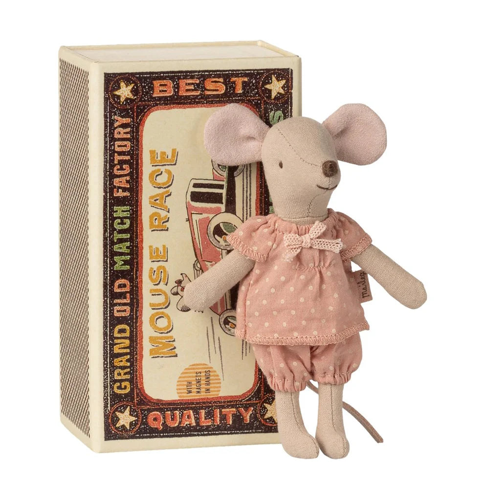 Big Sister Mouse in Matchbox | Maileg