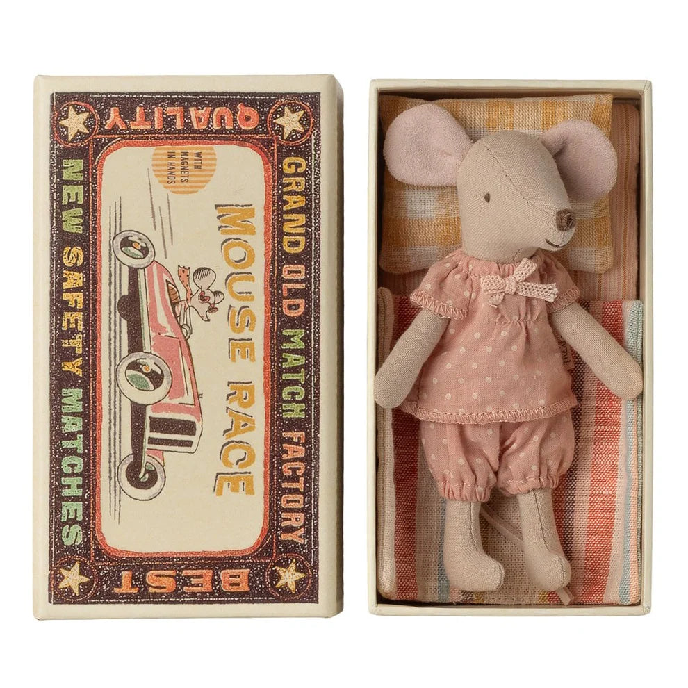 Big Sister Mouse in Matchbox | Maileg