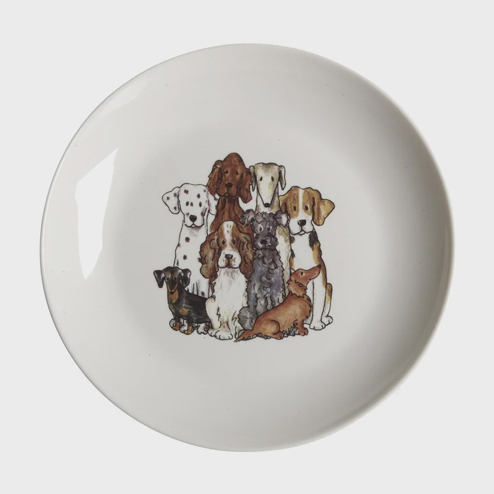 Dogs Plate Round | Naasgransgarden