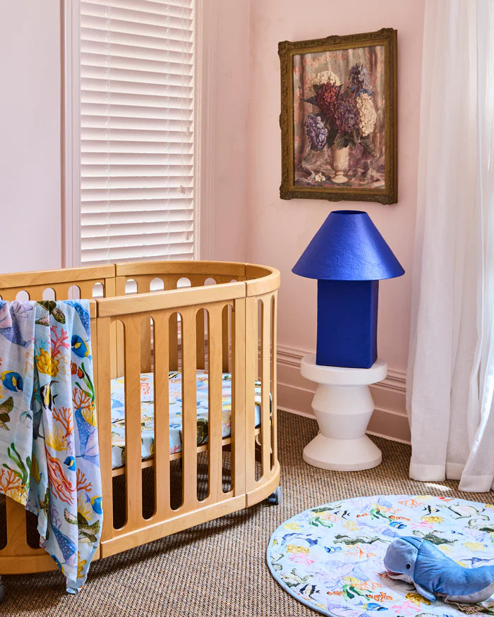 Reef Life Quilted Baby Play Mat - One Size | Kip & Co