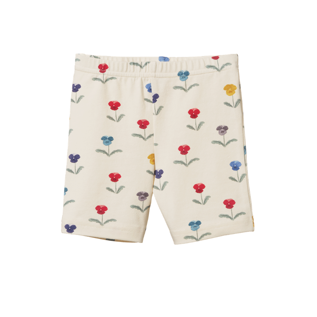 SELBY SHORTS - Delphine Blooms Print | Nature Baby