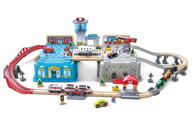 Super Cityscape Transport Bucket Set | Hape