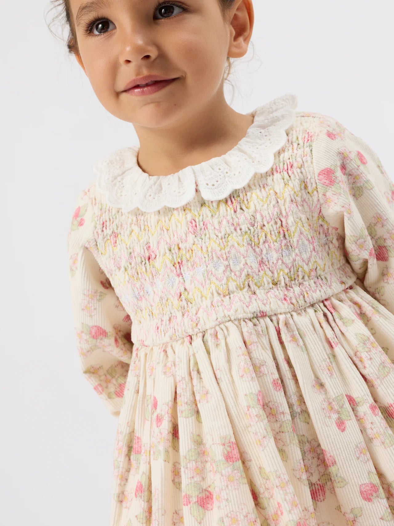 STRAWBERRY FIELDS SMOCK DRESS | Goldie + Ace
